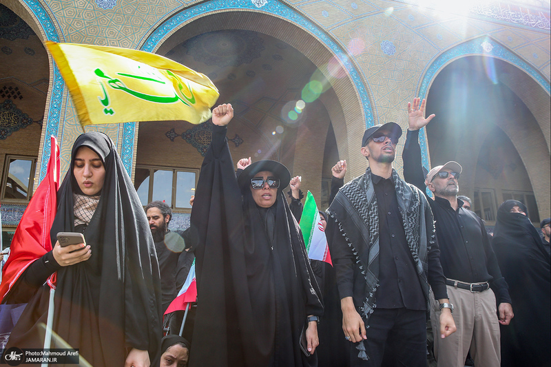 مراسم وداع با رهبر شهید انقلاب در مصلی تهران -3