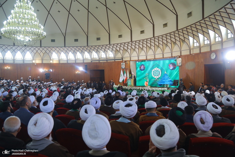 مراسم رونمایی از مجموعه 80 جلدی تفسیر «تسنیم» اثر آیت‌الله العظمی جوادی آملی