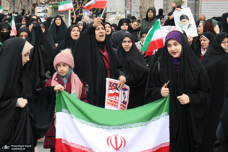 راهپیمایی 22 بهمن در خمین