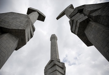 معماری زیبا ساختمان‌ها در کره شمالی/ تصاویر