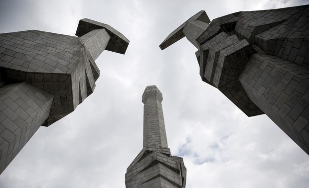 معماری زیبا ساختمان‌ها در کره شمالی/ تصاویر