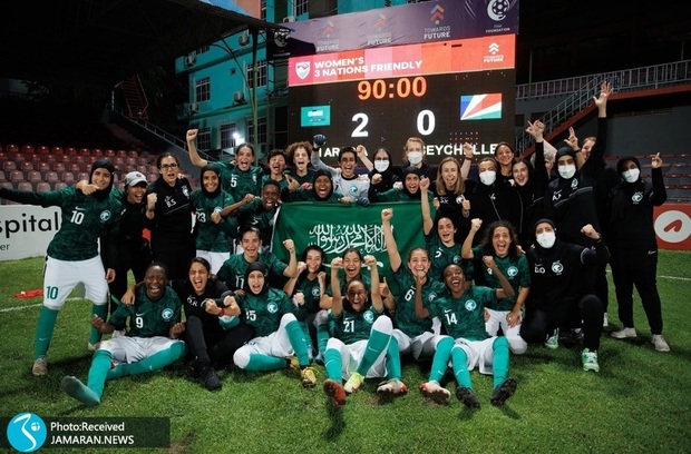 جشن عربستانی ها برای اتفاق تاریخی برای فوتبال زنان