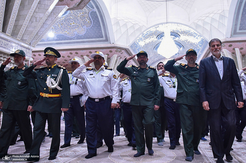 تجدید میثاق اعضای قرارگاه کشوری شهید فهمیده با آرمان های امام خمینی (س)