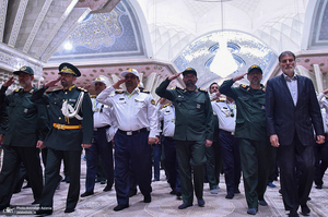 تجدید میثاق اعضای قرارگاه کشوری شهید فهمیده با آرمان های امام خمینی (س)