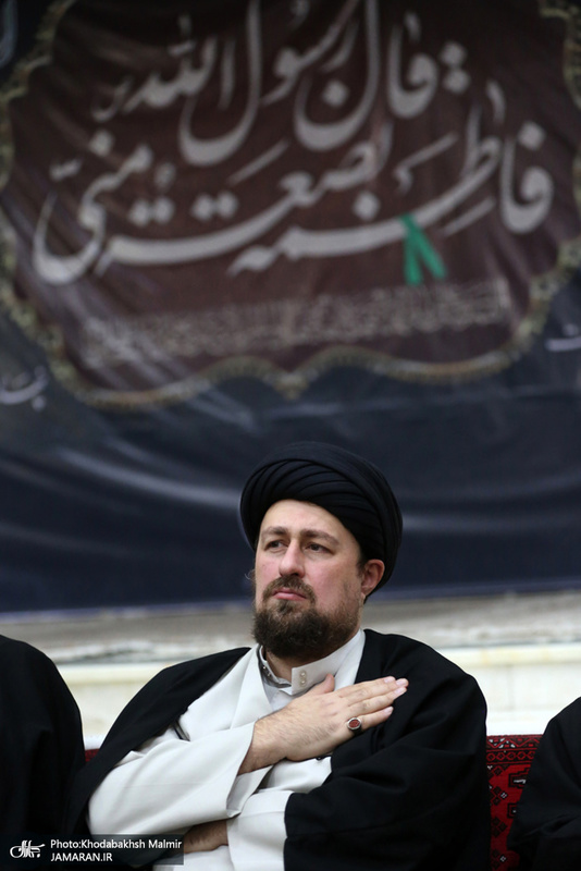 مراسم عزاداری شب شهادت حضرت زهرا (س) در حرم امام خمینی