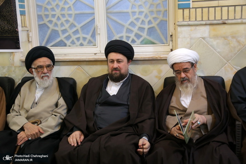 مراسم شب هفتم آیت الله سید ابوالفضل میرمحمدی(ره) در قم