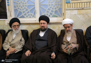 مراسم شب هفتم آیت الله سید ابوالفضل میرمحمدی(ره) در قم