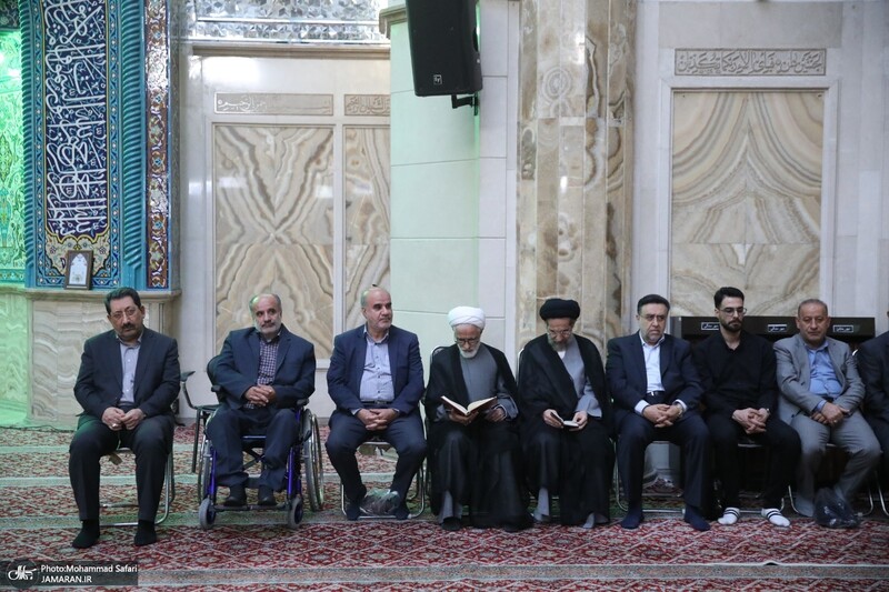 مراسم ختم همسر علی آقامحمدی- 2