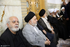 مراسم چهلم شهیدان لاریجانی در حرم مطهر حضرت معصومه (س) -2