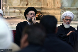 اولین شب عزاداری حضرت اباعبدالله الحسین (ع) در حرم امام خمینی