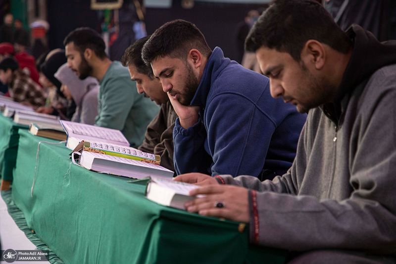 محفل انس با قرآن کریم در کشمیر ھند