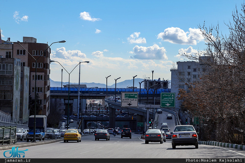 آسمان زیبای امروز تهران (96/11/25)