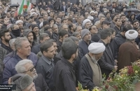 تشییع پیکر دو شهید نیروی هوایی ارتش و نیروی دریایی سپاه در سیرجان  (8)