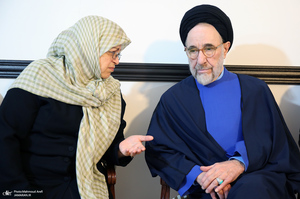 دید و بازدید نوروزی سید محمد خاتمی -3