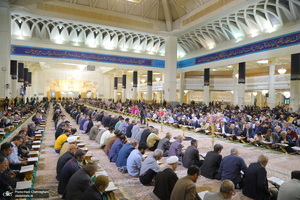 آیین ترتیل خوانی قرآن کریم در حرم حضرت معصومه (س)‎‎