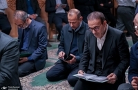 مراسم یادبود مادر دکتر ابوالفضل سروش در دانشگاه علوم پزشکی تهران + تصاویر