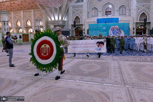 تجدید میثاق فرماندهان، پیشکسوتان و دانشجویان اعزامی ارتش به دروه معارف جنگ با آرمان های امام خمینی (س)