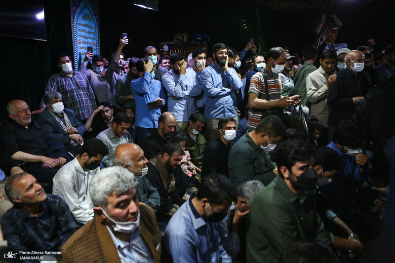 وداع با پیکر مطهر شهید صیاد خدایی در معراج الشهدا