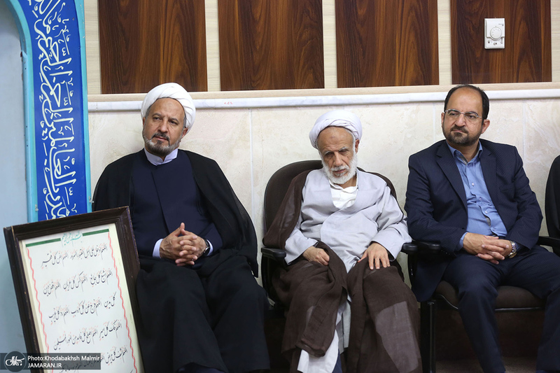 دیدار نوروزی رئیس موسسه تنظیم و نشر آثار امام خمینی (س) با کارکنان موسسه