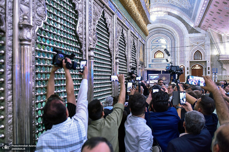 تجدید میثاق وزیر کار و نمایندگان جامعه کارگری با آرمان های حضرت امام (س)