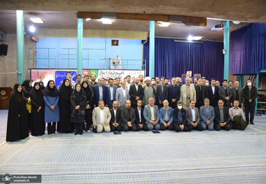 تجدید میثاق کارکنان سازمان نوسازی مدارس کشور با آرمان‌‌های امام (س)