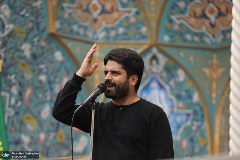 مراسم چهلم شهیدان لاریجانی در حرم مطهر حضرت معصومه (س)