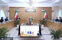 اولین جلسه فوق العاده هیات دولت در مورد بررسی بودجه سال 1400 با رعایت پروتکل های بهداشتی (9)