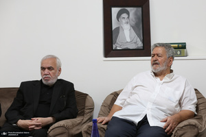 دیدار مدیران سابق تیم های پرسپولیس و استقلال با سید حسن خمینی