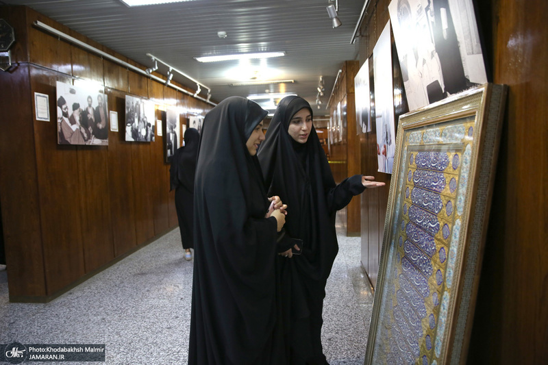 مراسم عزاداری دانشجویان دانشگاه علوم پزشکی تهران به مناسبت شهادت حضرت رقیه در حسینیه جماران