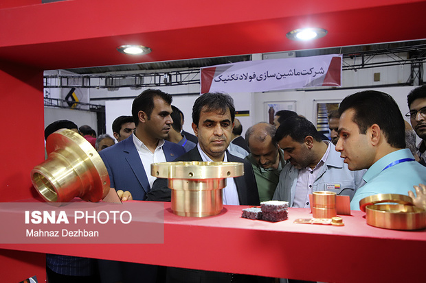 اولین نمایشگاه بومی‌سازی تجهیزات فولاد خوزستان افتتاح شد