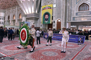 مراسم تجدید میثاق سازمان بسیج دانش آموزی با آرمان های امام خمینی (س)