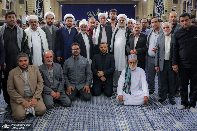 دیدار هزاران نفر از مردم سیستان و بلوچستان و خراسان جنوبی با رهبر انقلاب