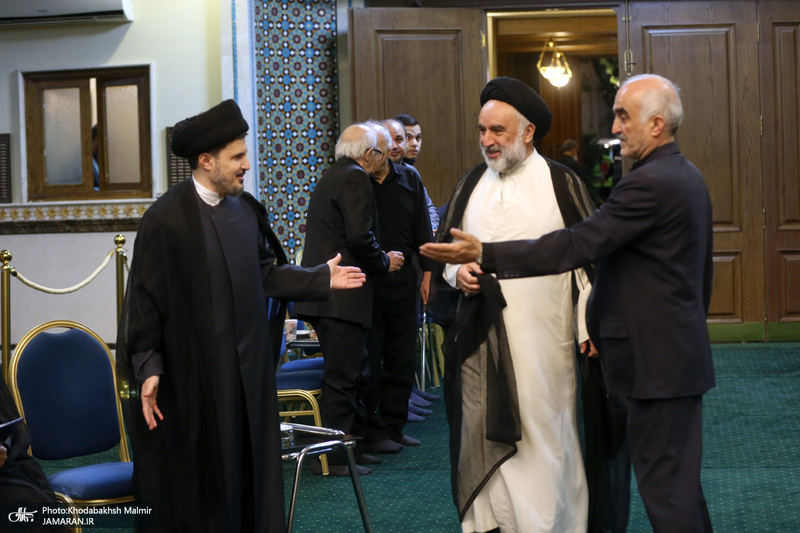 مراسم یاد بود حاجیه خانم صدیقه محمدی هشترودی خواهر همسر حجت الاسلام والمسلمین سید مهدی امام جمارانی