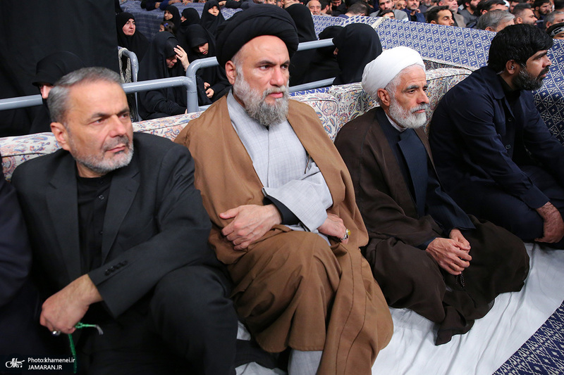 آخرین شب مراسم عزاداری حضرت فاطمه‌زهرا (س) در حسینیه امام خمینی