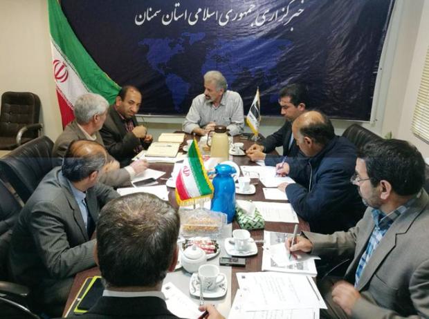 میزگرد چالش‌های کم‌آبی در خبرگزاری ایرنا سمنان برگزار شد