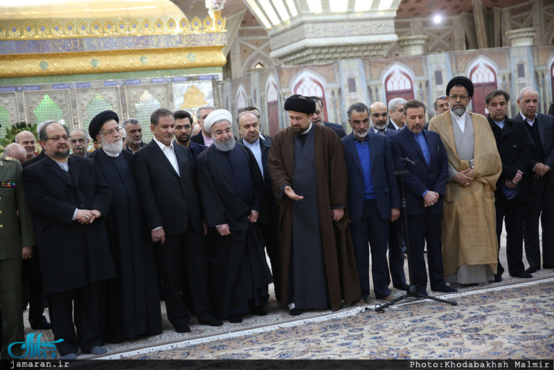 تجدید میثاق رییس جمهوری و اعضای هیئت دولت با آرمان های حضرت امام(س) 