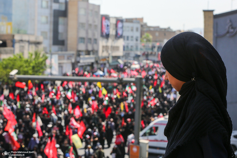 مراسم تشییع پیکر مطهر رهبر شهید انقلاب در تهران -6