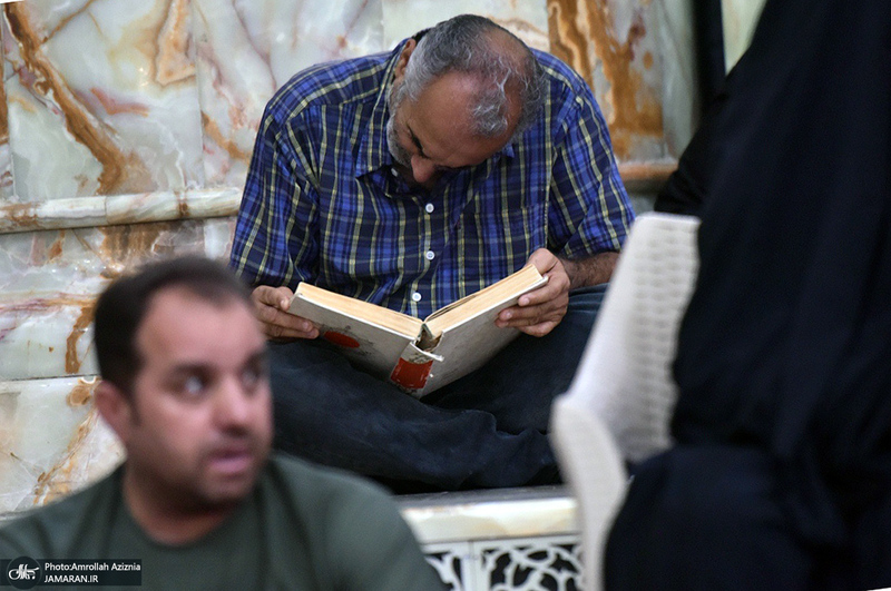 مراسم دعای عرفه در حرم مطهر امام خمینی (س)