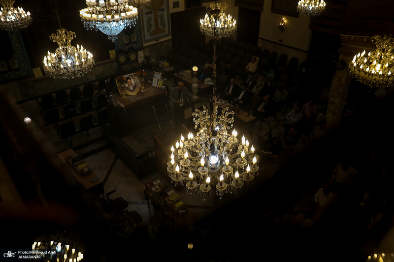 مراسم بزرگداشت حضرت امام خمینی (س) در کنیسه یوسف آباد