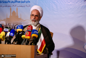 نشست خبری رئیس حوزه های علمیه