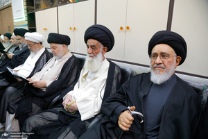 مراسم ختم همسر شهید آیت الله سید مصطفی خمینی (ره) -1