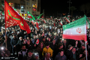 اجتماع حمایت از رزمندگان در مقابله با دشمن آمریکایی - صهیونی در پرند -2