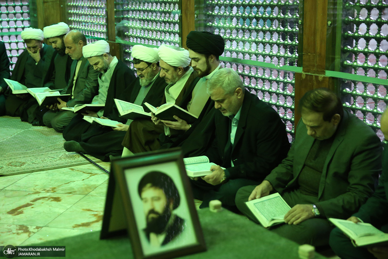 تجدید میثاق رئیس قوه قضاییه و مسئولان عالی قضایی با آرمان‌های حضرت امام (س)