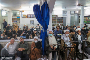 مراسم احیای شب بیست و یکم ماه رمضان دفتر آیت الله العظمی صانعی (ره)