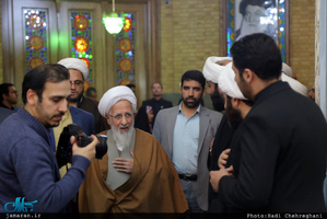 مراسم بزرگداشت آیت الله نصرالله شاه آبادی(ره) در مسجد اعظم قم