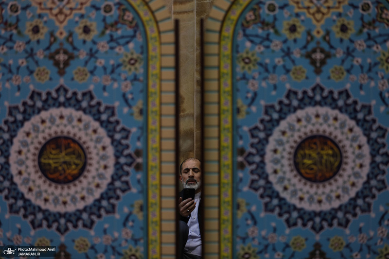 احیای شب بیست و سوم ماه مبارک رمضان در میدان فلسطین