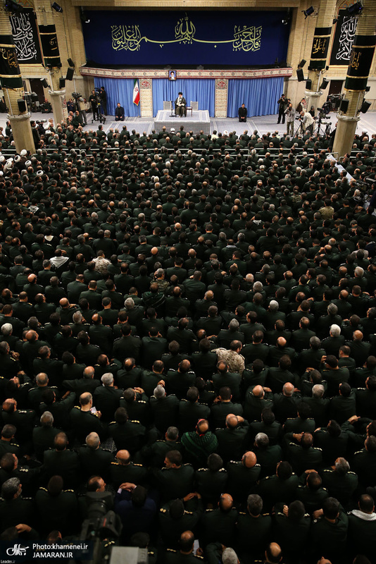 دیدار مجمع عالی فرماندهان سپاه با فرمانده معظم کل قوا