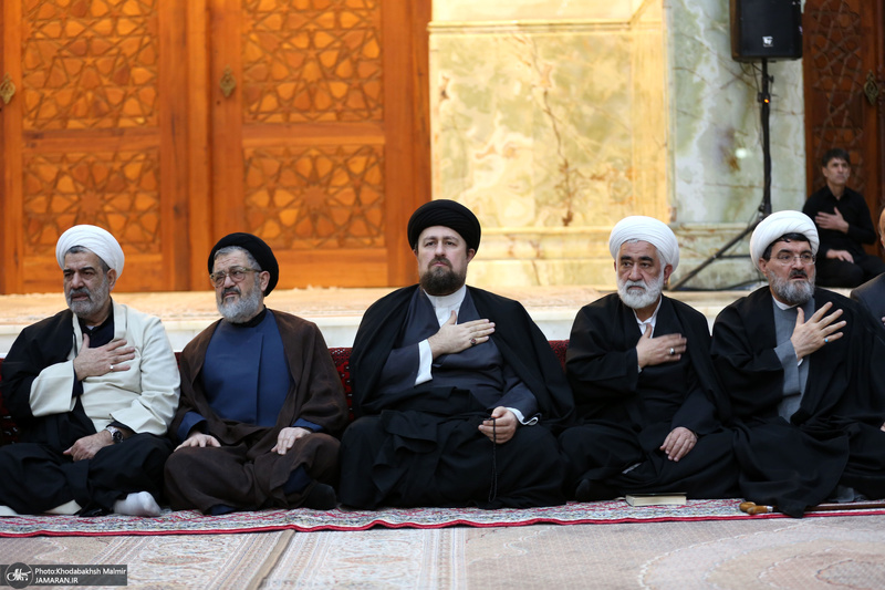 مراسم شهادت حضرت فاطمه الزهرا (س) در حرم مطهر امام خمینی (س)