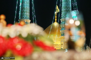 مراسم آغاز  سال 1401 در حرم کریمه اهل بیت (ع)‎