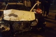 تصادف پژو و پراید در محور ایلام - صالح اباد یک قربانی گرفت